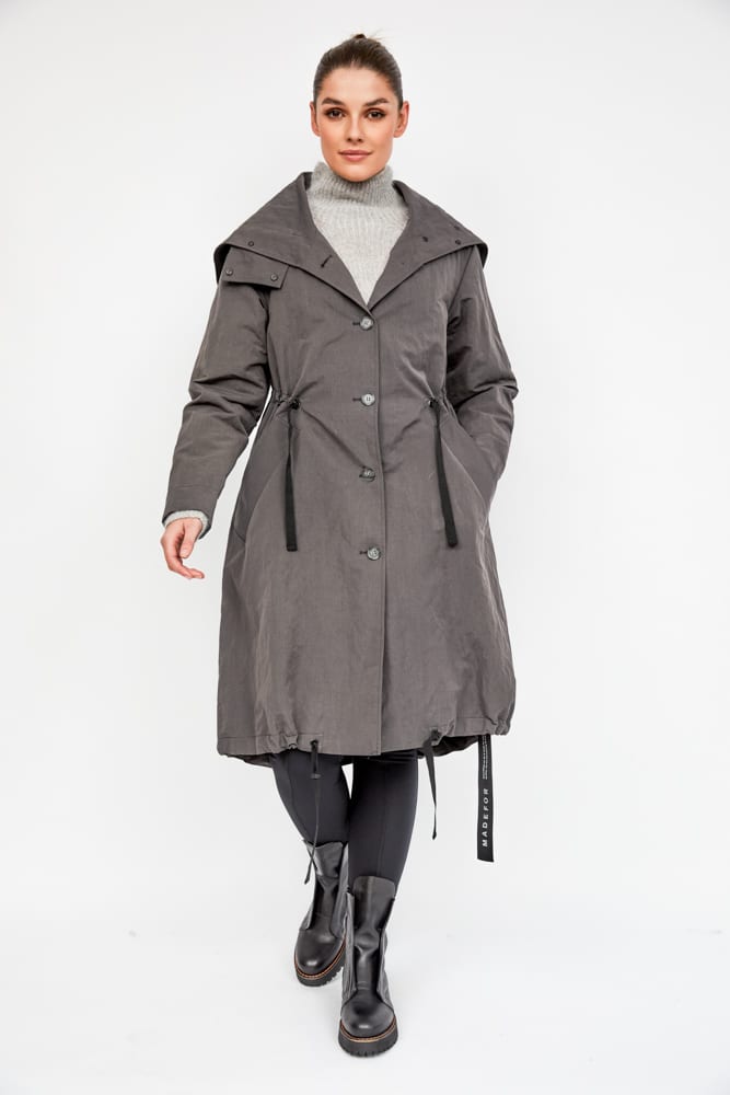 Annette Gortz Miara Coat with zip hood and removable liner