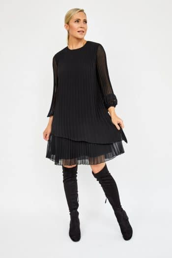 Paul Smith black chiffon dress